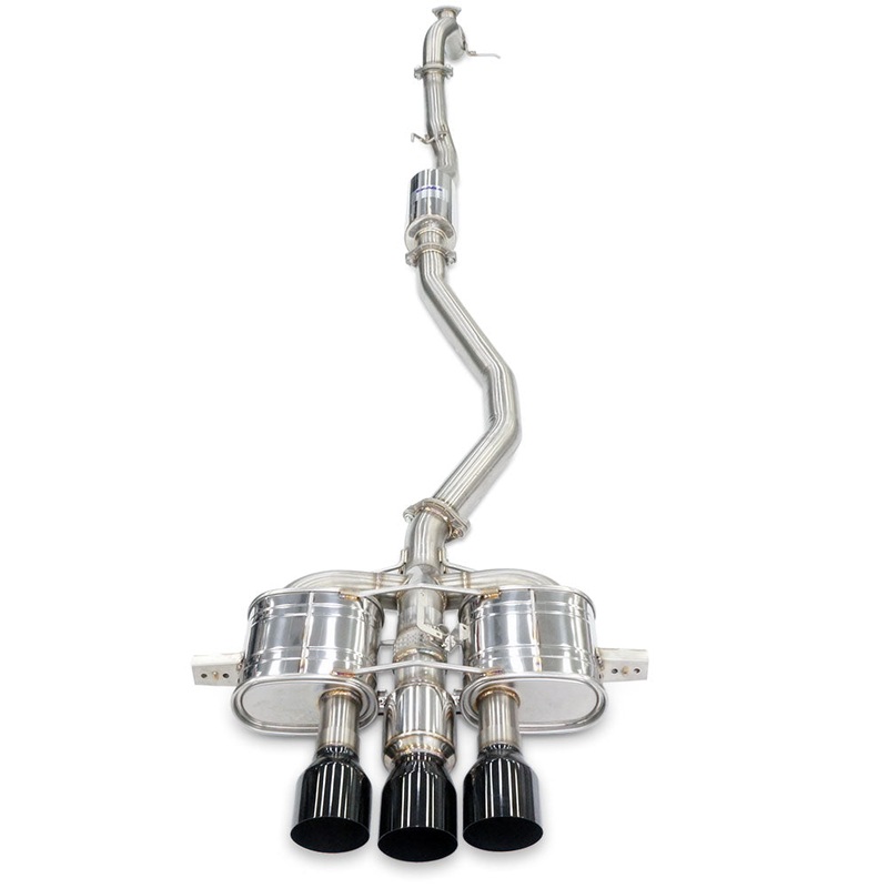 Invidia 22-25 Honda Civic Type R FL5 Q300 Black Tip Cat-back Exhaust