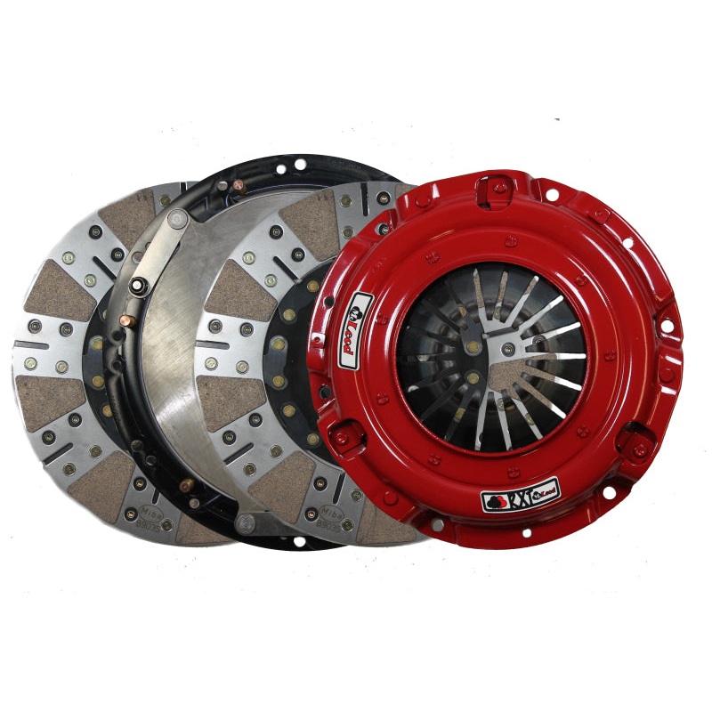 McLeod RXT HD Twin Clutch LSA 9-11/16 x 1-1/8 x 26 Spline Sprung Hub 8 Bolt Modular Assy w/Alum Fly