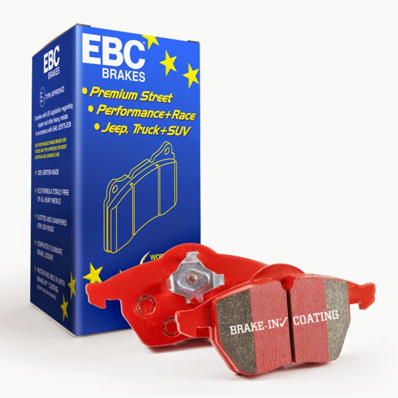 Clearance - EBC 14-20 Audi A3-S3/VW Golf R/GTi 2.0 Turbo  (w/Electronic Parking Brake) Redstuff Rear Brake Pads - DP32153C