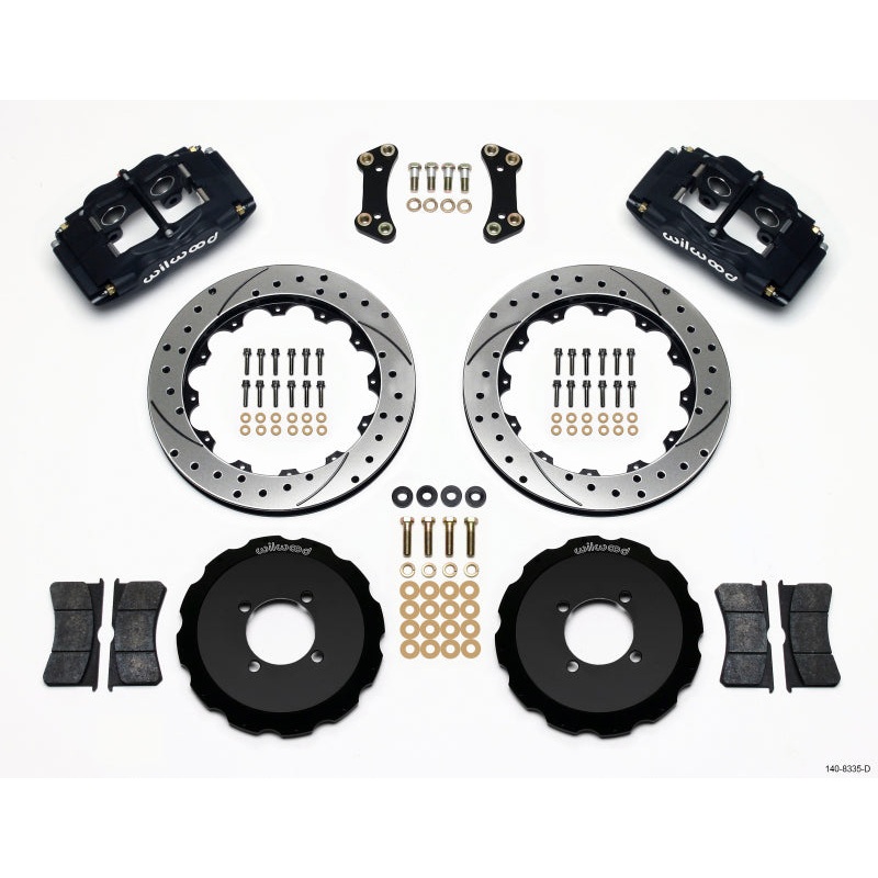 Wilwood FSLI4 Front Hat Kit 13.00in Drilled 2003-05 Scion xA xB