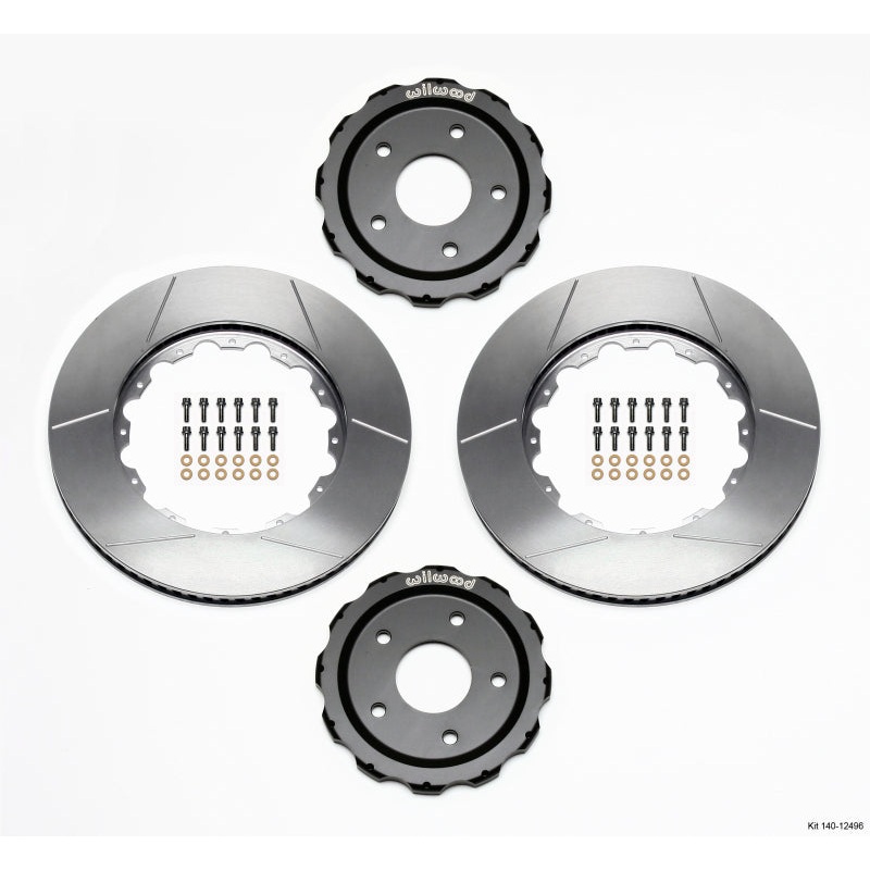 Wilwood Hat/Rotor Kit Front 06-Up Corvette C6-Z06 (2pc Hat/Rtr)