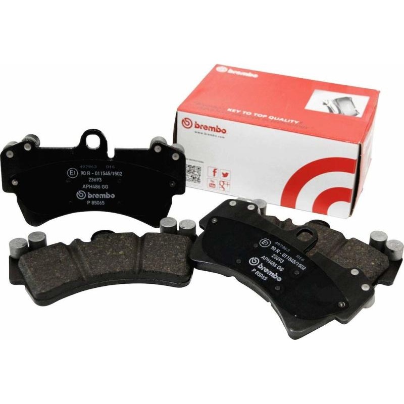 Brembo 02-06 Acura RSX/06-11 Honda Civic/00-09 S2000 Front Premium NAO Ceramic OE Equivalent Pad