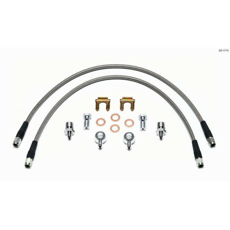Wilwood Flexline Kit D52 Caliper 22in w/ Banjo 7/16-20