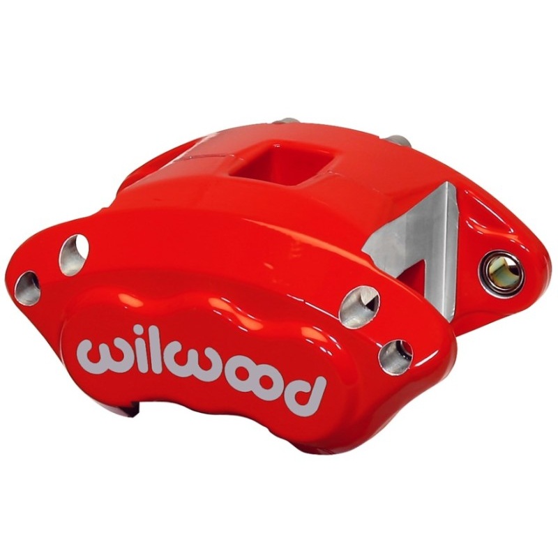 Wilwood Caliper-D154-Red 1.12/1.12in Pistons 0.81in Disc