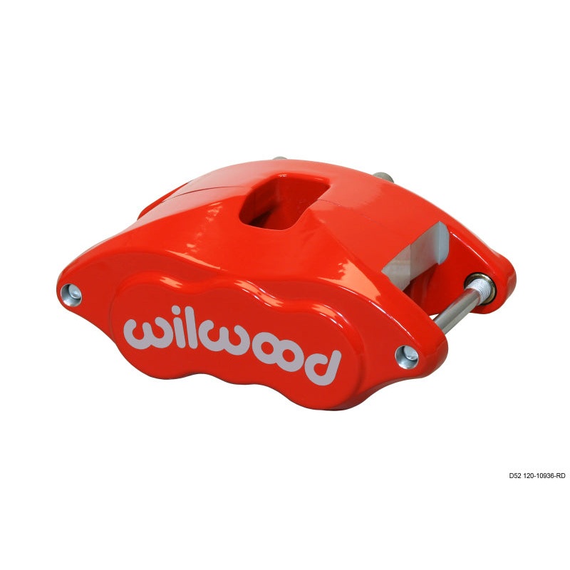 Wilwood Caliper-D52-Red 2.00/2.00in Pistons 1.28in Disc