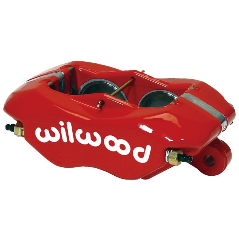 Wilwood Caliper-Forged Dynalite-Red 1.75in Pistons 1.10in Disc