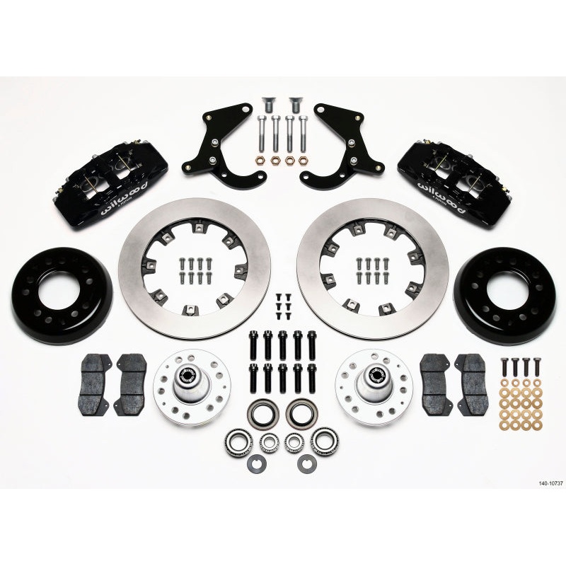 Wilwood Dynapro 6 Front Hub Kit 12.19in 55-57 Chevy
