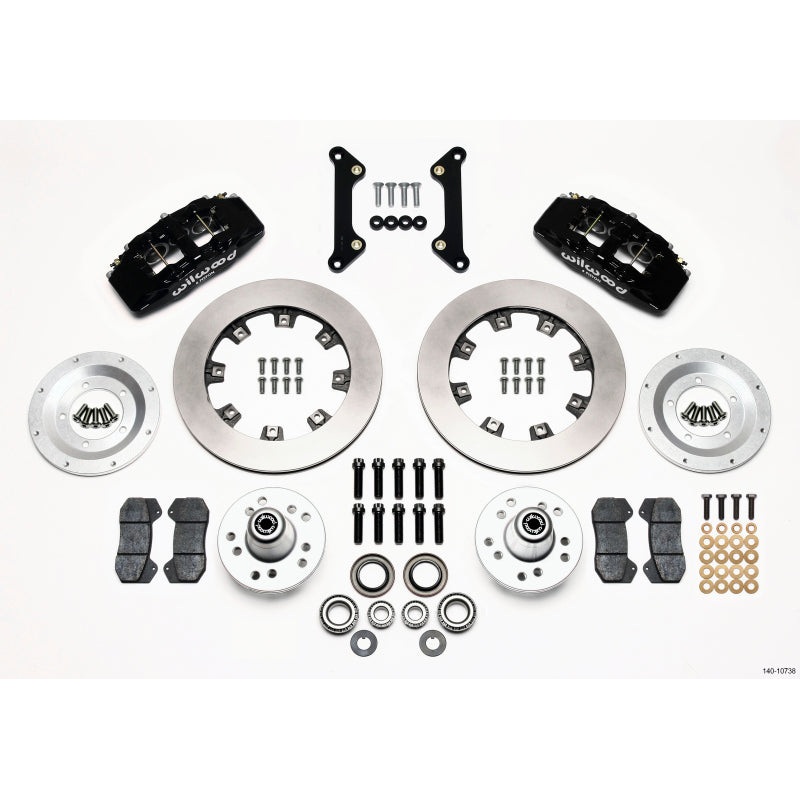 Wilwood Dynapro 6 Front Hub Kit 12.19in 70-78 Camaro