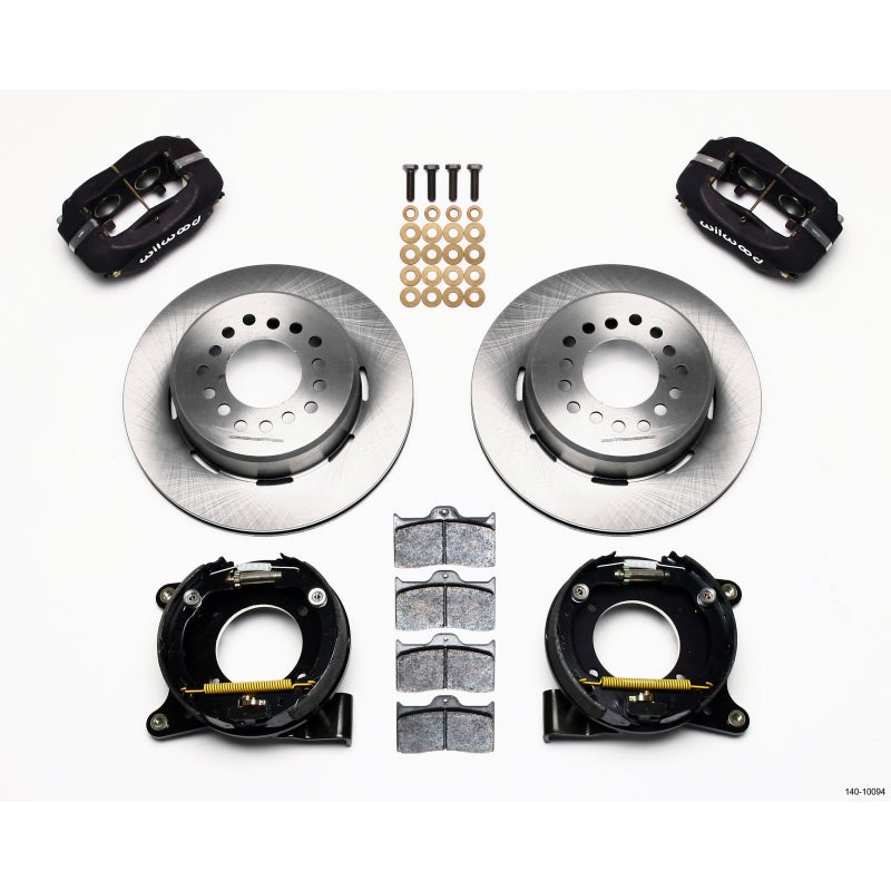 Wilwood Forged Dynalite P/S Park Brake Kit Chevy C-10 2.42 Offset 5-lug