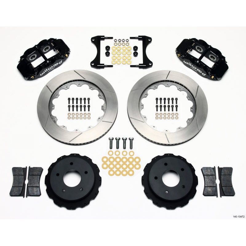 Wilwood Narrow Superlite 4R Rear Kit 14.00in 65-82 Corvette C2/C3