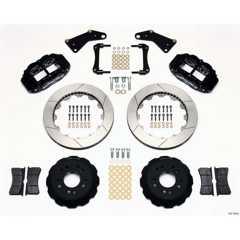 Wilwood Narrow Superlite 6R Front Hat Kit 13.06in 65-82 Corvette C2/C3