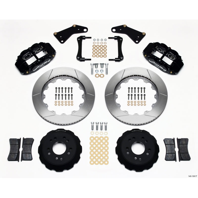 Wilwood Narrow Superlite 6R Front Hat Kit 14.00in 65-82 Corvette C2/C3