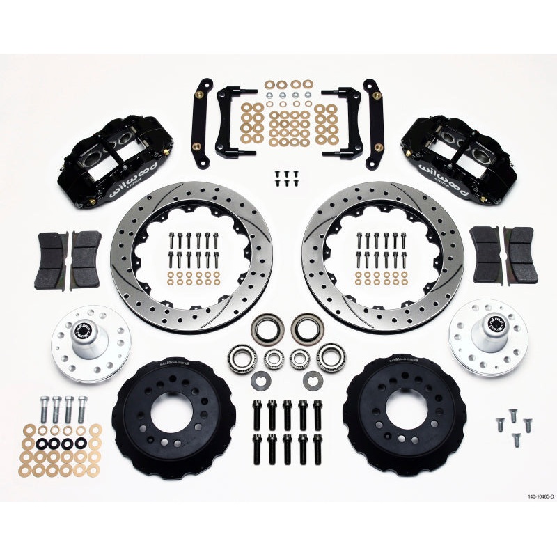 Wilwood Narrow Superlite 6R Front Hub Kit 12.88in Drilled 70-78 Camaro (*Line Kit Needed*)
