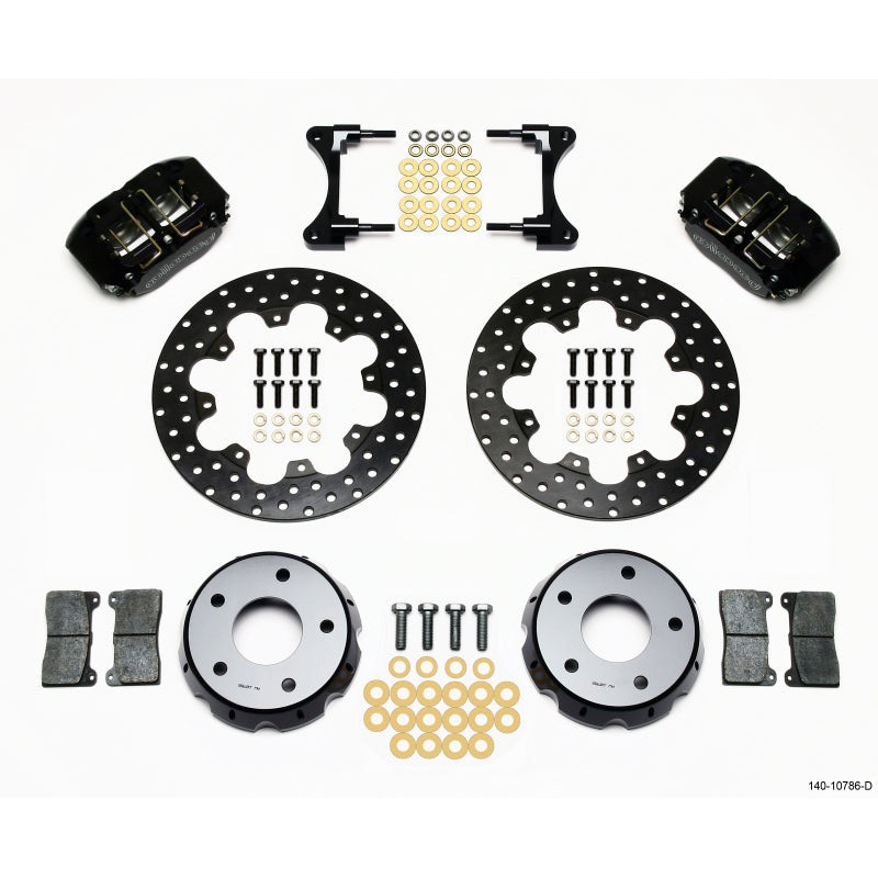 Wilwood Dynapro Radial Front Drag Kit 11.75in Drilled 98-02 Camaro/Firebird