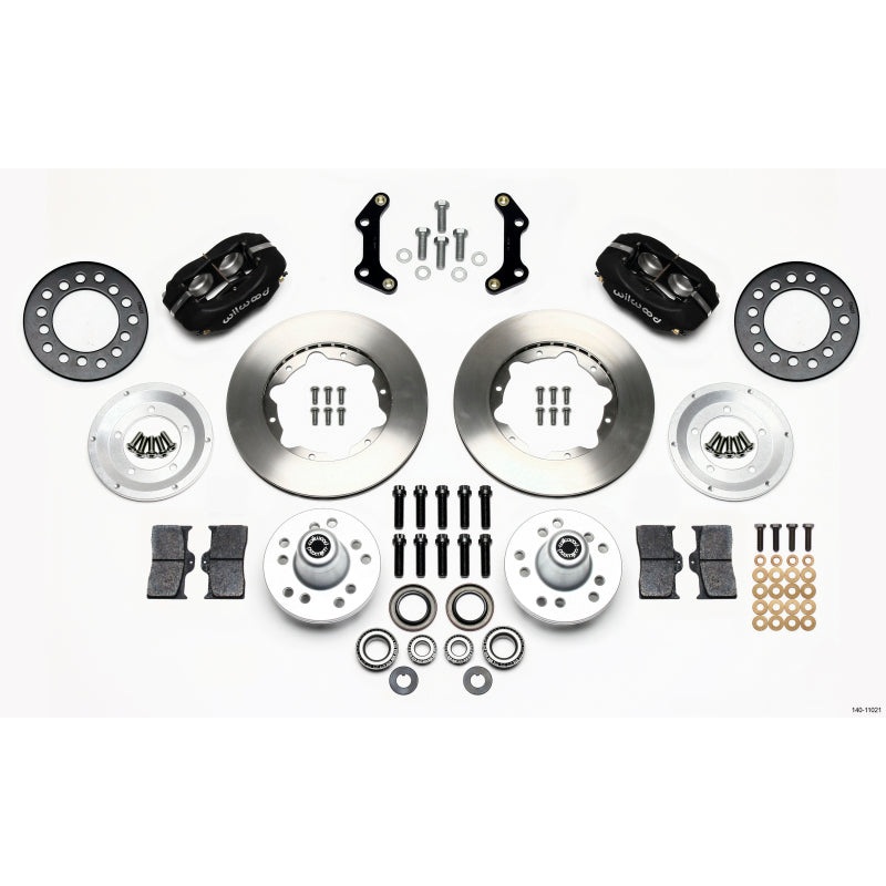 Wilwood Forged Dynalite Front Kit 11.00in 70-72 CDP B & E Body-Disc