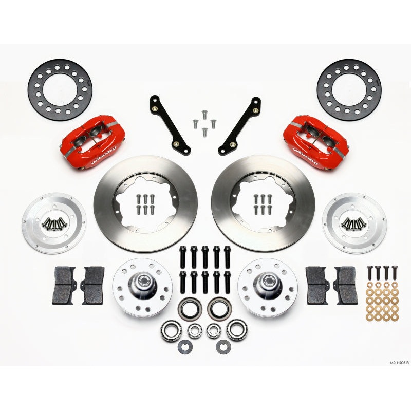 Wilwood Forged Dynalite Front Kit 11.00in Red 79-81 Camaro
