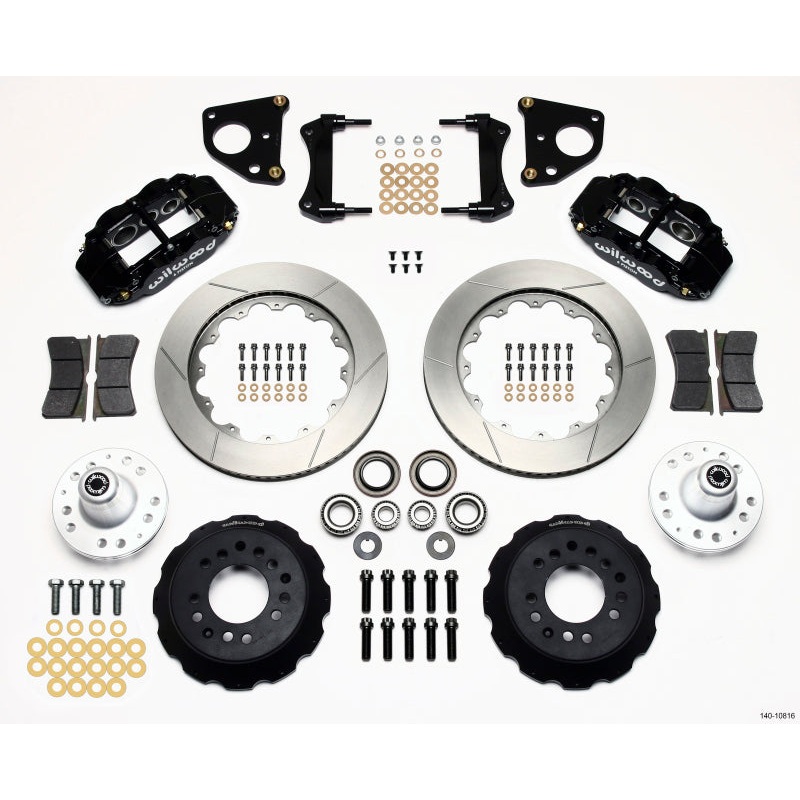 Wilwood Narrow Superlite 6R Front Hub Kit 14.00in 62-72 CDP B & E Body-Drum