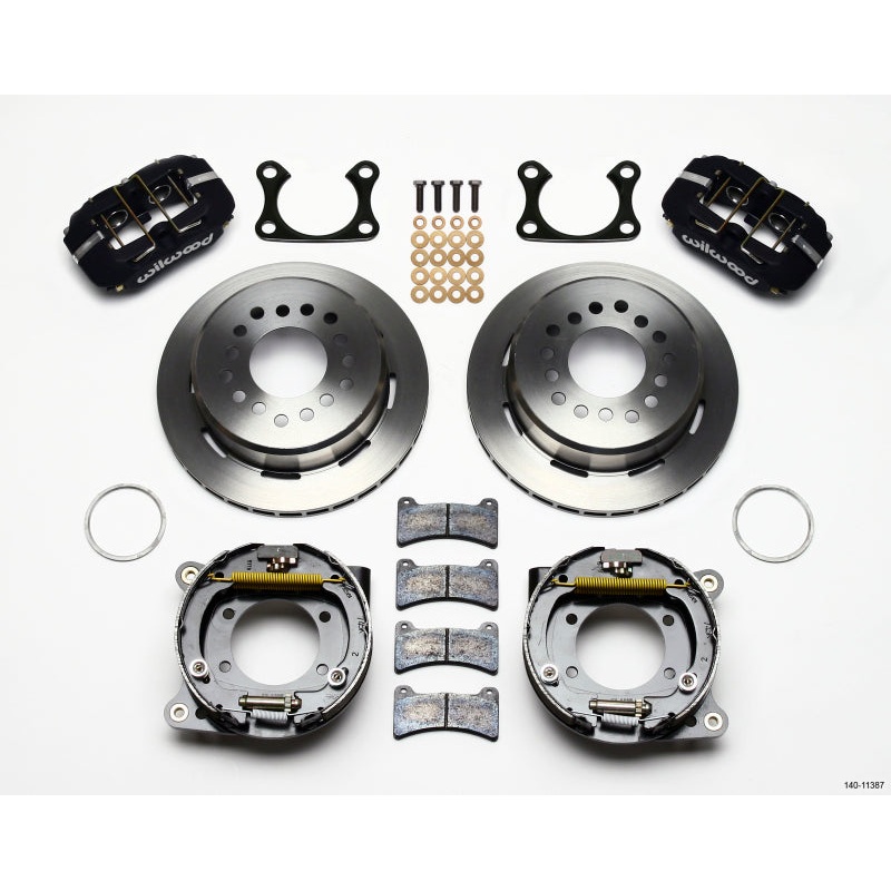 Wilwood Dynapro Low-Profile 11.00in P-Brake Kit Big Ford 2.36in Offset