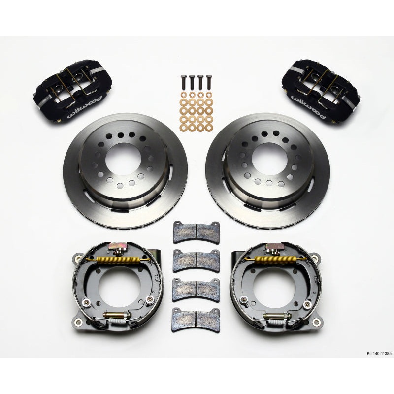 Wilwood Dynapro Low-Profile 11.00in P-Brake Kit Chevy C-10 2.42 Offset 5-lug