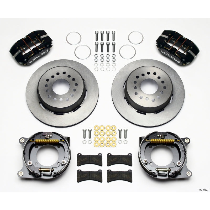 Wilwood Dynapro Low-Profile 11.00in P-Brake Kit Impala 59-64 / Corvette 57-62