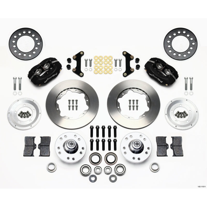 Wilwood Forged Dynalite Front Kit 11.00in 49-54 Chevy / 53-62 Corvette