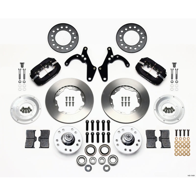 Wilwood Forged Dynalite Front Kit 11.00in 55-57 Chevy