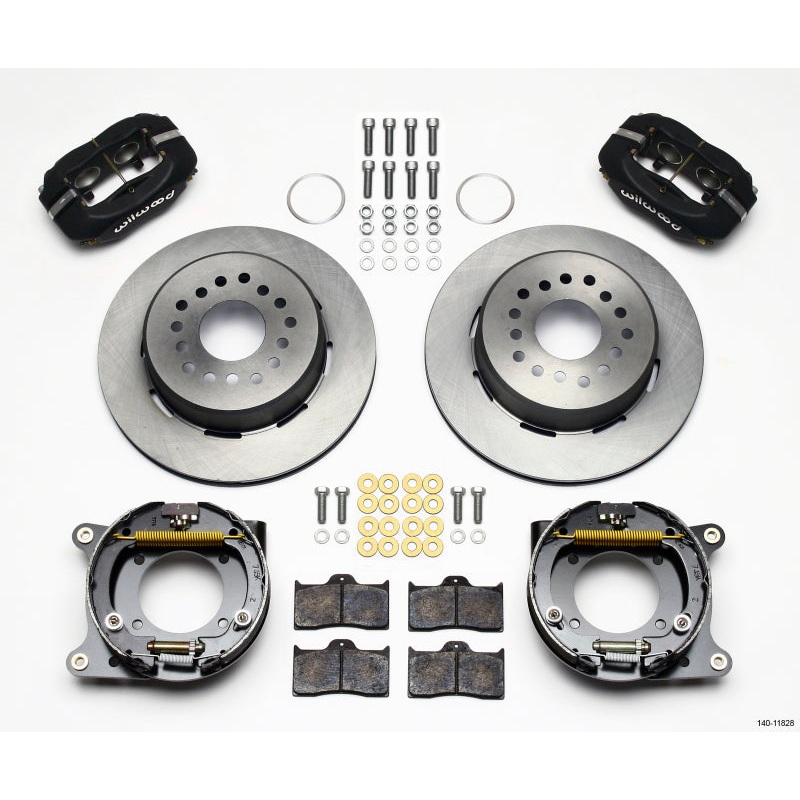 Wilwood Forged Dynalite P/S Park Brake Kit Impala 59-64 / Corvette 57-62