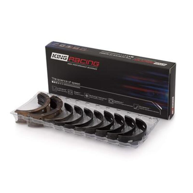 King Honda K20 (Size 0.25mm) Performance Coated Main Bearing Set