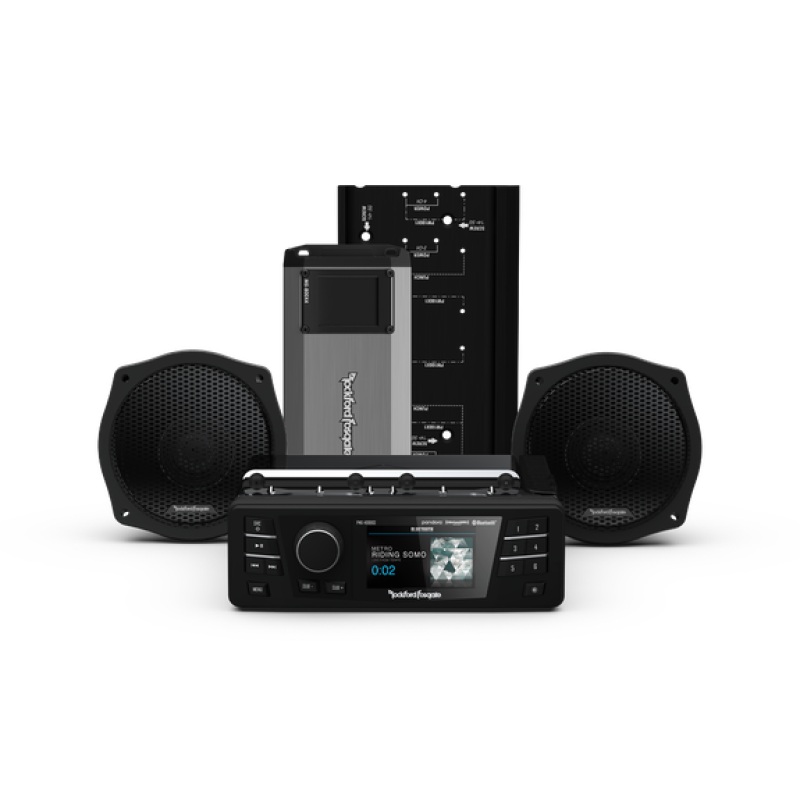 Rockford Fosgate 1998-2013 Harley Davidson Street Glide PMX Stage 2 Audio Kit
