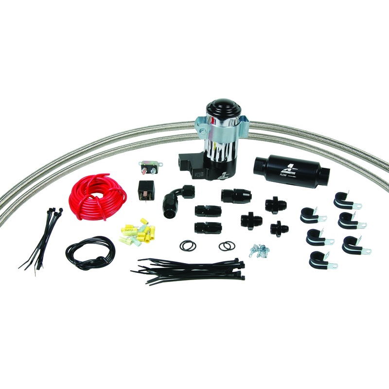 Aeromotive Complete HO Series Fuel System Includes: (11219 pump, filters, lines, fittings etc.)