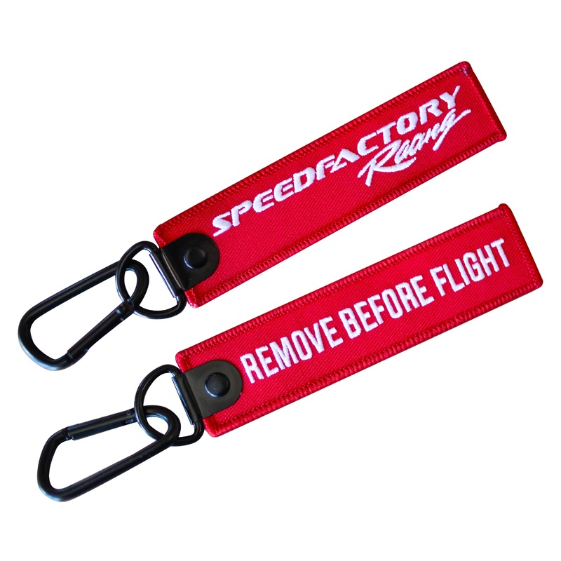 SpeedFactory Racing "Flight" Keychains (Red)