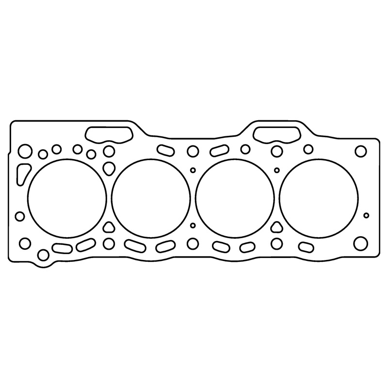 Toyota 3E/3E-E .094" Copper Cylinder Head Gasket, 74mm Bore