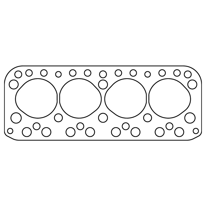 BMC 948/1098 A Series .032" Copper Cylinder Head Gasket, 67.5mm Bore
