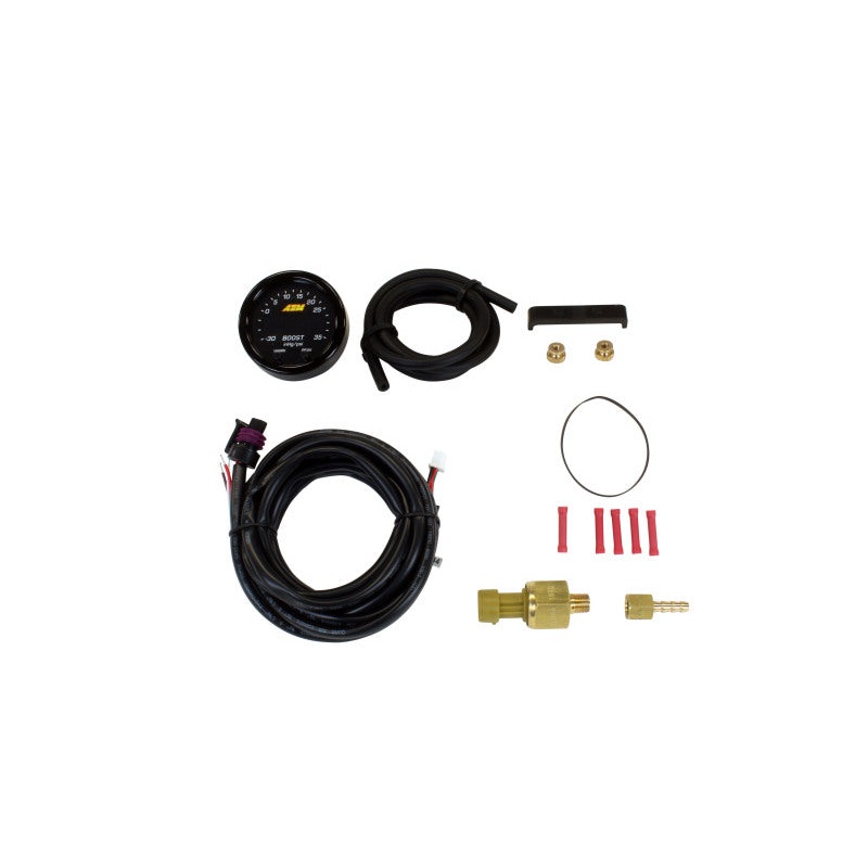 AEM X-Series Boost Pressure -30inHg 35psi Gauge