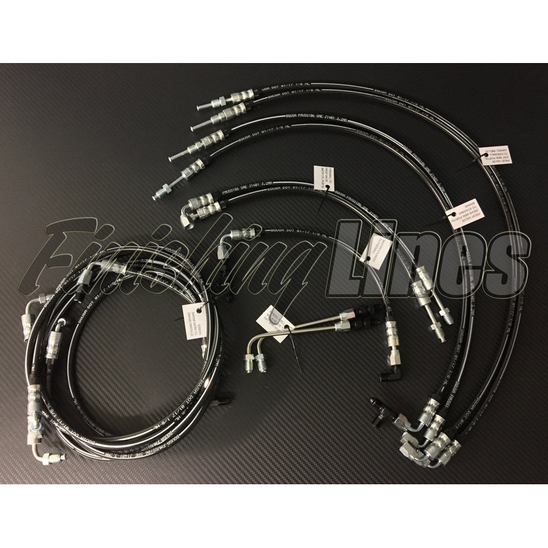 DA Integra Full Tuck with Inline Staging Brake Provision kit for FL or Wilwood Hand Brake