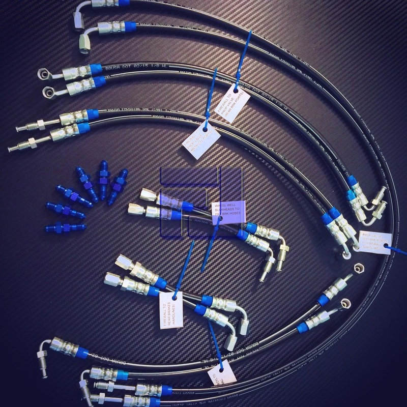 EG/DC Full Tuck brake line kit (brake booster deleted setups)