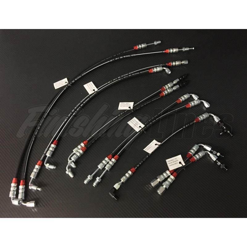 EK Full Tuck Brake Line Kit (Brake Booster Deleted Setups)