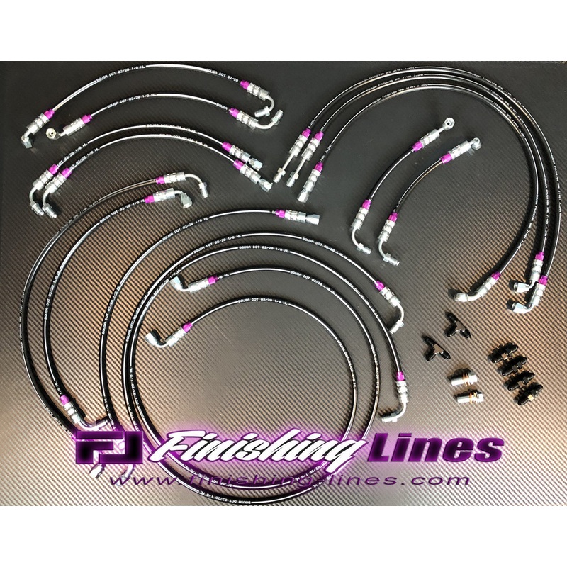 Finishing Lines EK Full tuck with Inline Staging Brake Provision for FL or Wilwood Hand Brake