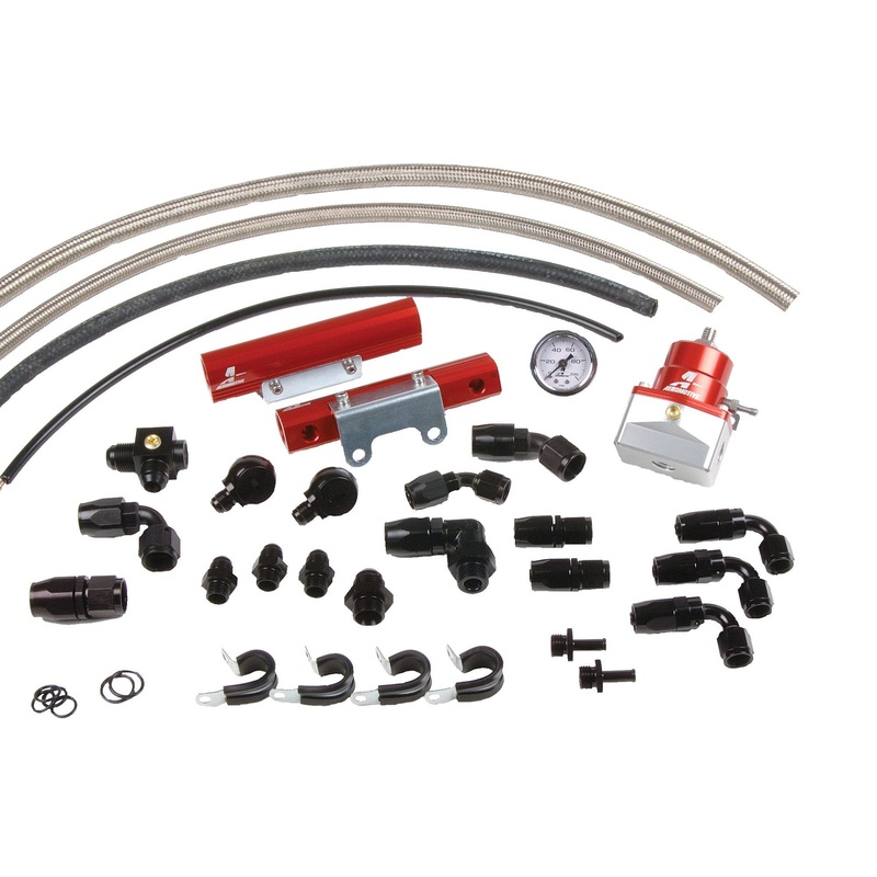 Aeromotive 02-'14 2.0L Subaru WRX/ '07-'14 STi Rail kit