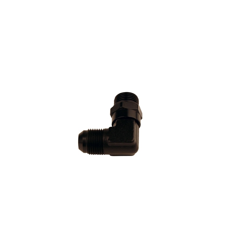 Aeromotive Fitting, Elbow, 90-Deg, AN-10 ORB to AN-10 Flare