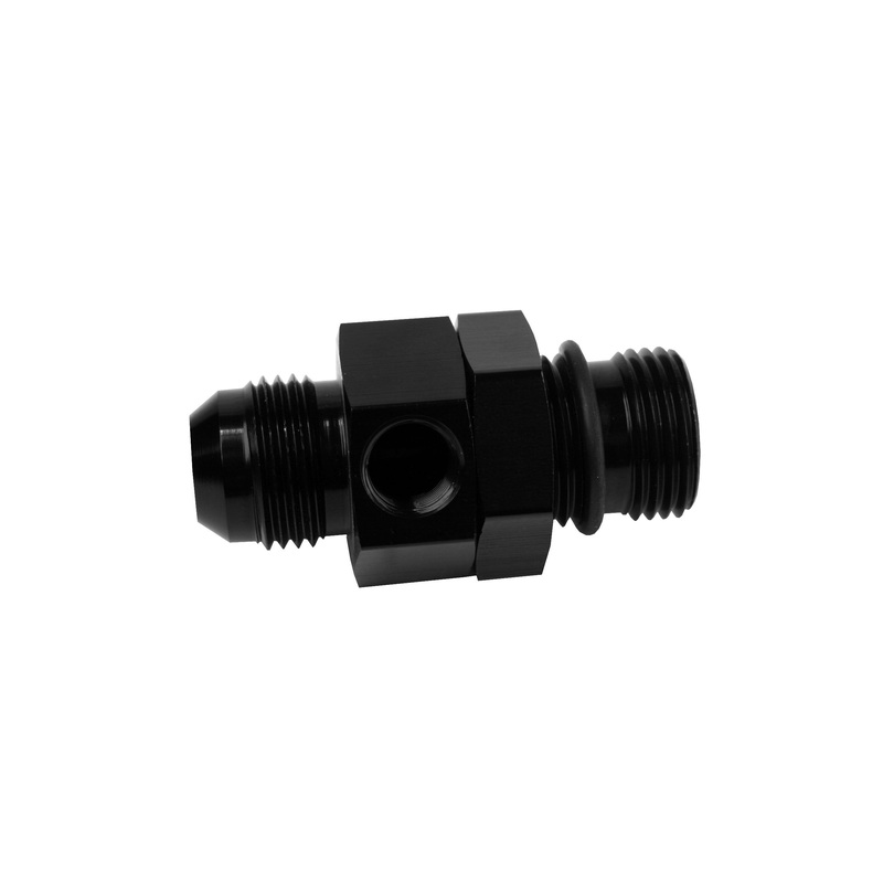Aeromotive Fitting, Union, AN-08, 1/8-NPT Port