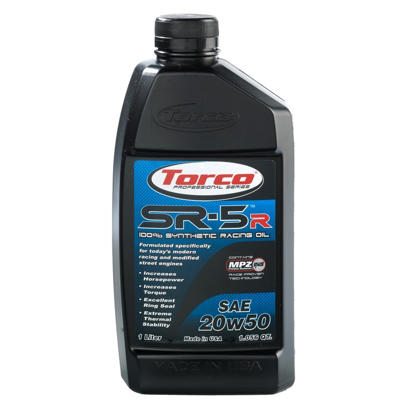 Torco SR-5R Synthetic Racing Oil