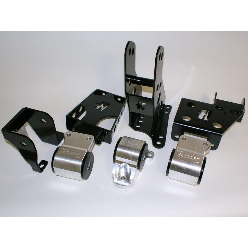 Hasport Engine Mount kit dual height for J-series engine into 96-00 Civic (requires 92-95 Civic front subframe/suspension)