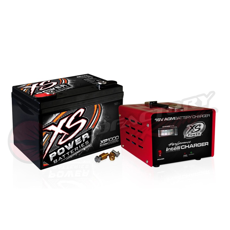 XS Power XP1000 16V Battery and 1004 16V, 15A IntelliCharger Combo