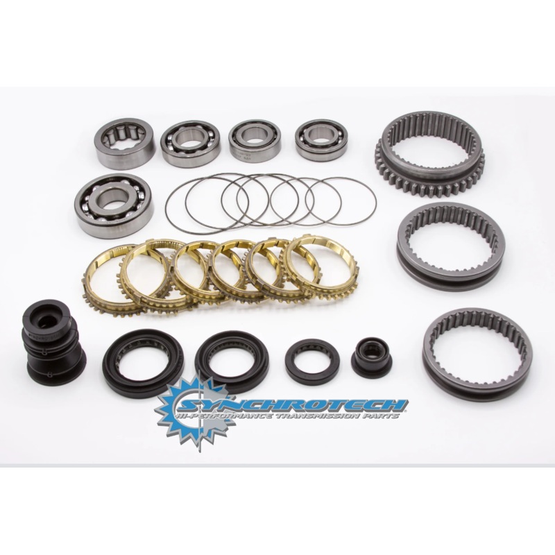 Synchrotech Brass Basic Rebuild Kit For 1988-2001 Honda Civic D15 D16 Transmissions (with White 35mm ID Speedometer Gear)