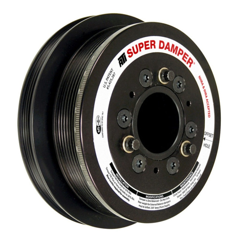 ATI Damper - 6.78in - Alum - 6/4 Grv - 10 Per UD - LS3 Camaro - 10-15 - Gen 3 Vortec Truck - LS
