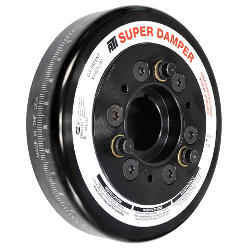 ATI Damper - 7.07in - Alum - 6 Grv - Toyota Supra - 94-98 - JZ80 - 5.88 Drive - 2RG - OEM Belt Size