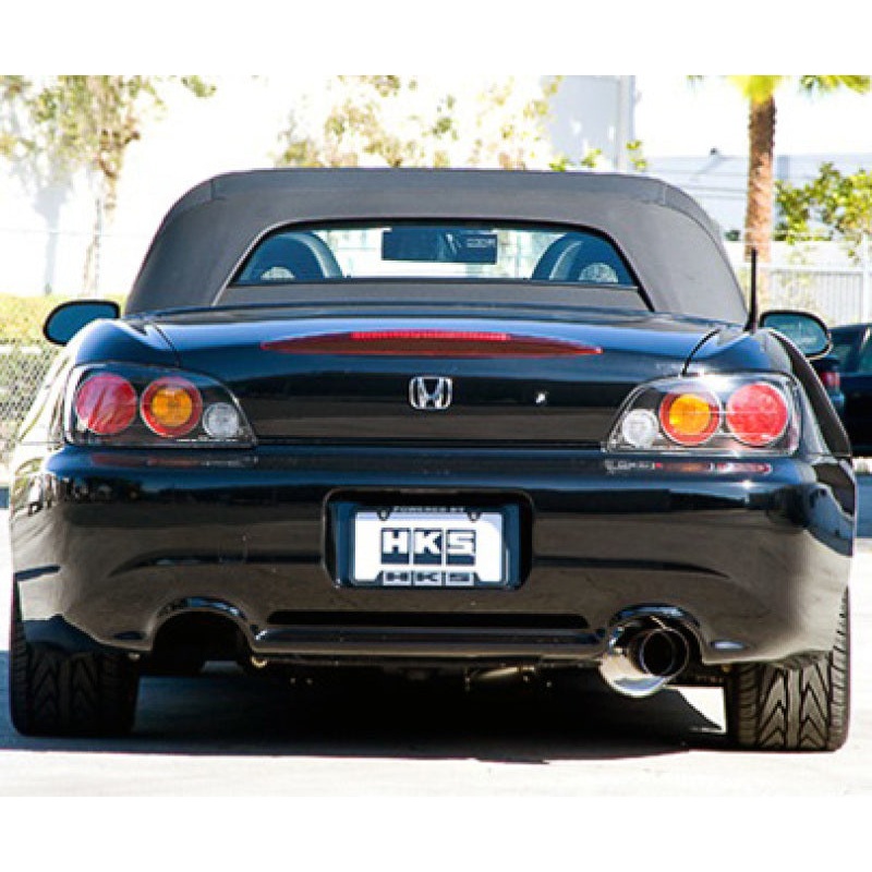 HKS 00-09 S2000 Hi Power Racing Version Exhaust w/ Ti Tip (SUS304 NO COATING)
