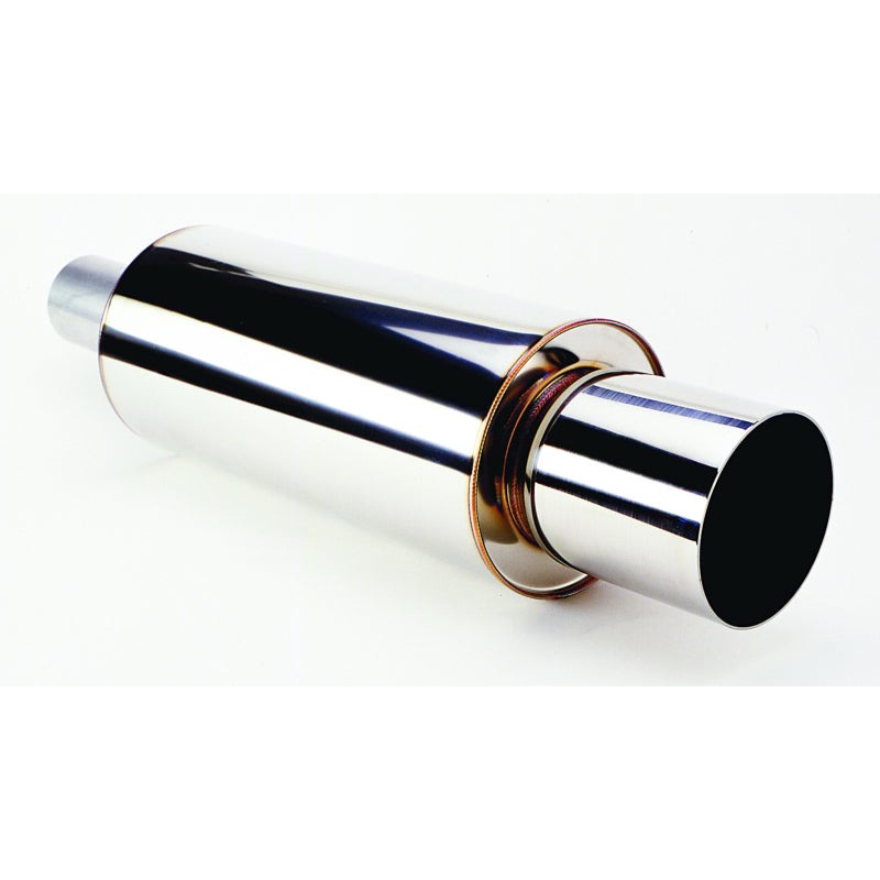 HKS Universal Muffler 2.5 Inlet / 3.7in Outlet (SUS304 NO COATING)