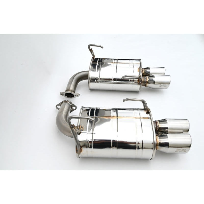 Invidia 22+ Subaru WRX Q300 3.5in. Rolled Dual Wall S.S Tip Axle-back Exhaust